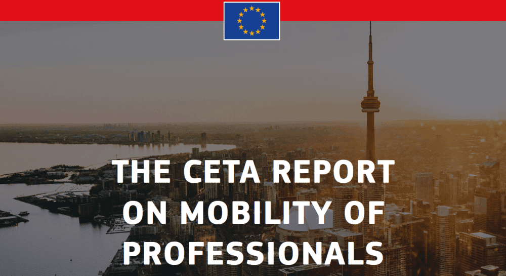 The CETA report on mobility of professionals